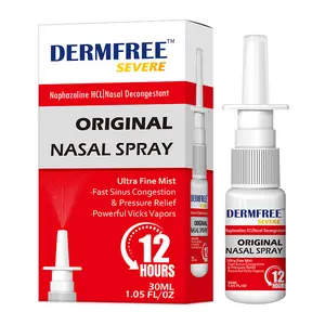 Nasal Decongestant Spray – Fast Relief for Stuffy Nose, Sinus Pressure & Allergy Congestion