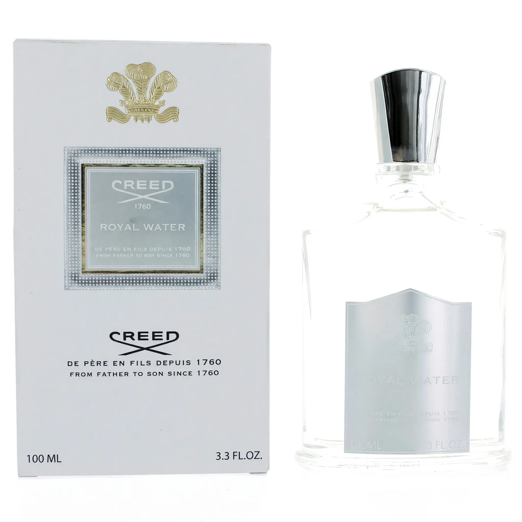 Unisex Royal Water by Creed, 3.3 fl oz Millesime EDP Spray - Citrus Cool Fragrance