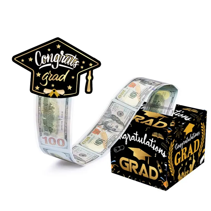 Graduation Gift Box, Class Fund Surprise Cash Gift Set, Creative Graduation Present for Boys and Girls, University and High School Students, Quirky Gift, Gift Package