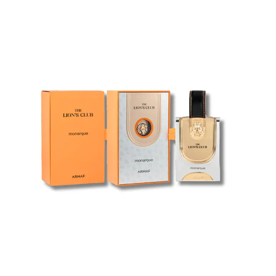 Armaf The Lion's Club Monarque Men's Eau de Parfum - 3.4 fl.oz Single Item, Long-Lasting Arab Perfume with Warm Spicy, Cinnamon, Almond, Amber, Citrus, Musk Notes, Signature Scent, Bold Scent, Smelling Good, Adults, Liquid, 3.4Oz