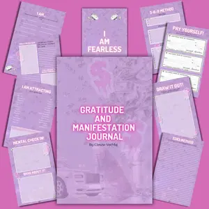 Gratitude and Manifestation Journal: 369 method, 33x3 & 55x5 methods, Manifestation checks