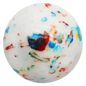 3 INCH LARGE Psychedelic Jawbreaker Candy BIG White Speckled Jawbreaker - Hard As A Rock Snack Bonbon
