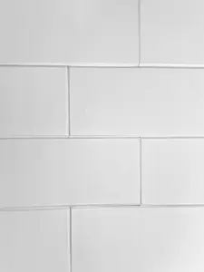 A La Maison Ceilings Plain White 0.5 ft. x 3 ft. Glue Up Foam Wood Ceiling Planks (78 sq. ft./case) (48-Pack)