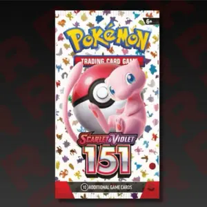 Pokémon Trading Card Game Scarlet & Violet 151 - 10 Additional Game Cards for Collectors and Players