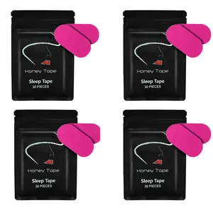 Mouth Tape for sleeping, 120Pcs -4 months supply, mouth tape, Pink, gentle, adhesion for better sleep Healthcare 30 Pcs-Black Mouth Tape Gentle Adhesion strong adhesive sleep strip Soft