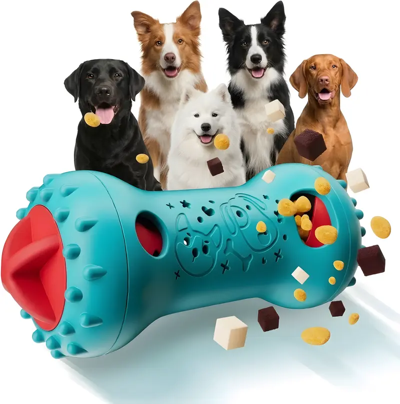 box of dog toys DuraPaw Christmas Holiday Dog Gift Box main image 0