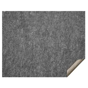 Summervibes VEVOR - Slip-Resistant Rug Pad - Protective Cushioning Carpet Pad - 8'x 10' - 1/4Thick - Dual Surface - Polyester Felt+ Latex - Gray - 7-8 Area Carpet Padding Rug Cushion Safe for All Floors