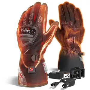 Waterproof Heated Motorcycle Gloves | AXE01H