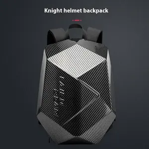 Motorcycle Knight Hard Shell Backpack Backpack