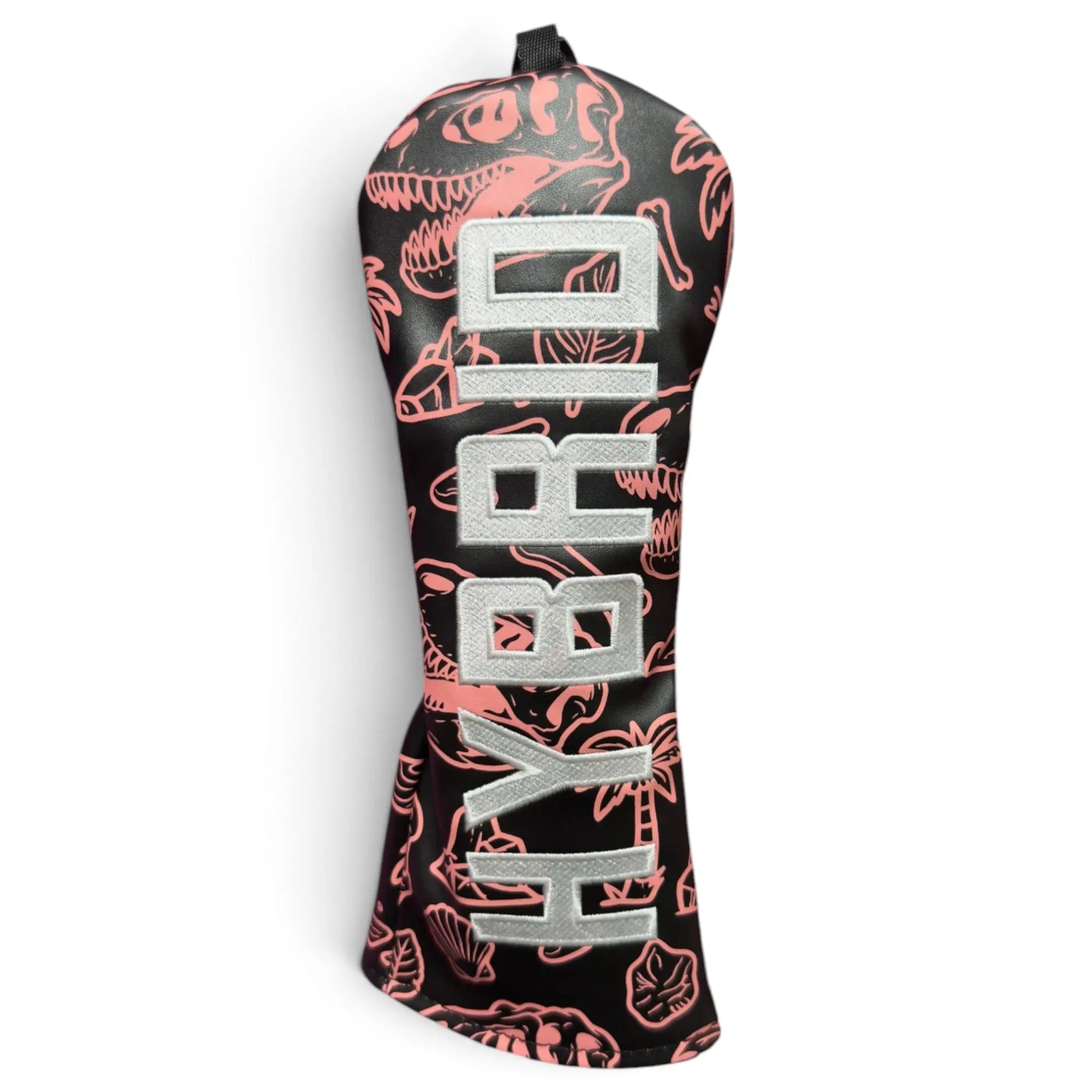 Fossil Fairways Hybrid Headcover – Premium Faux Leather Hybrid Cover – Elastic Fit – Embroidered Letters
