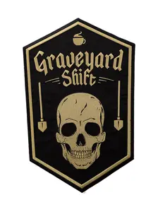 Graveyard Shift Back Patch SEVENTH INK