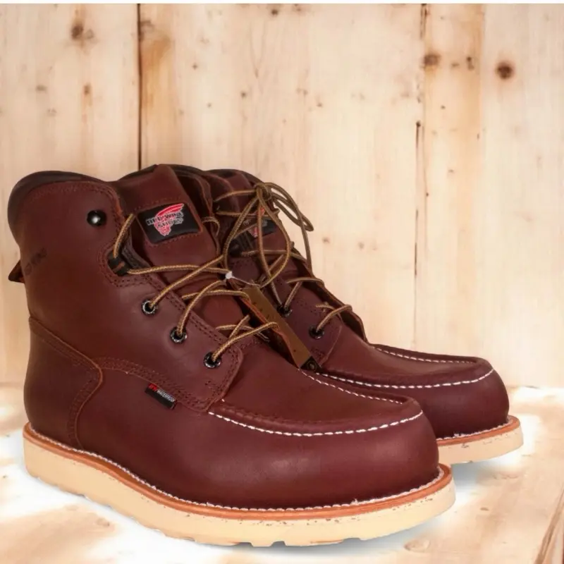 Red Wing 405 Moc Toe Work Boots (Soft Toe) – Built to Last