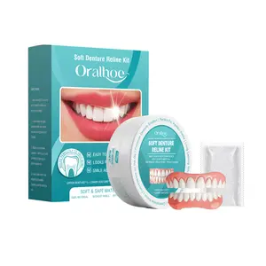 Oralhoe Denture Modification Kit Teeth Whitening Denture Set Teeth Gap Comfortable Aesthetic Beauty Kit