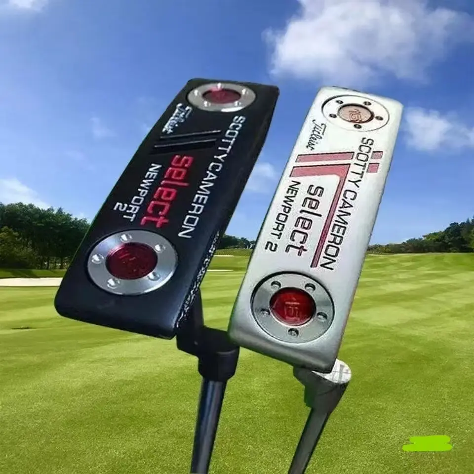 2026 T golf putter black and silver wooden club