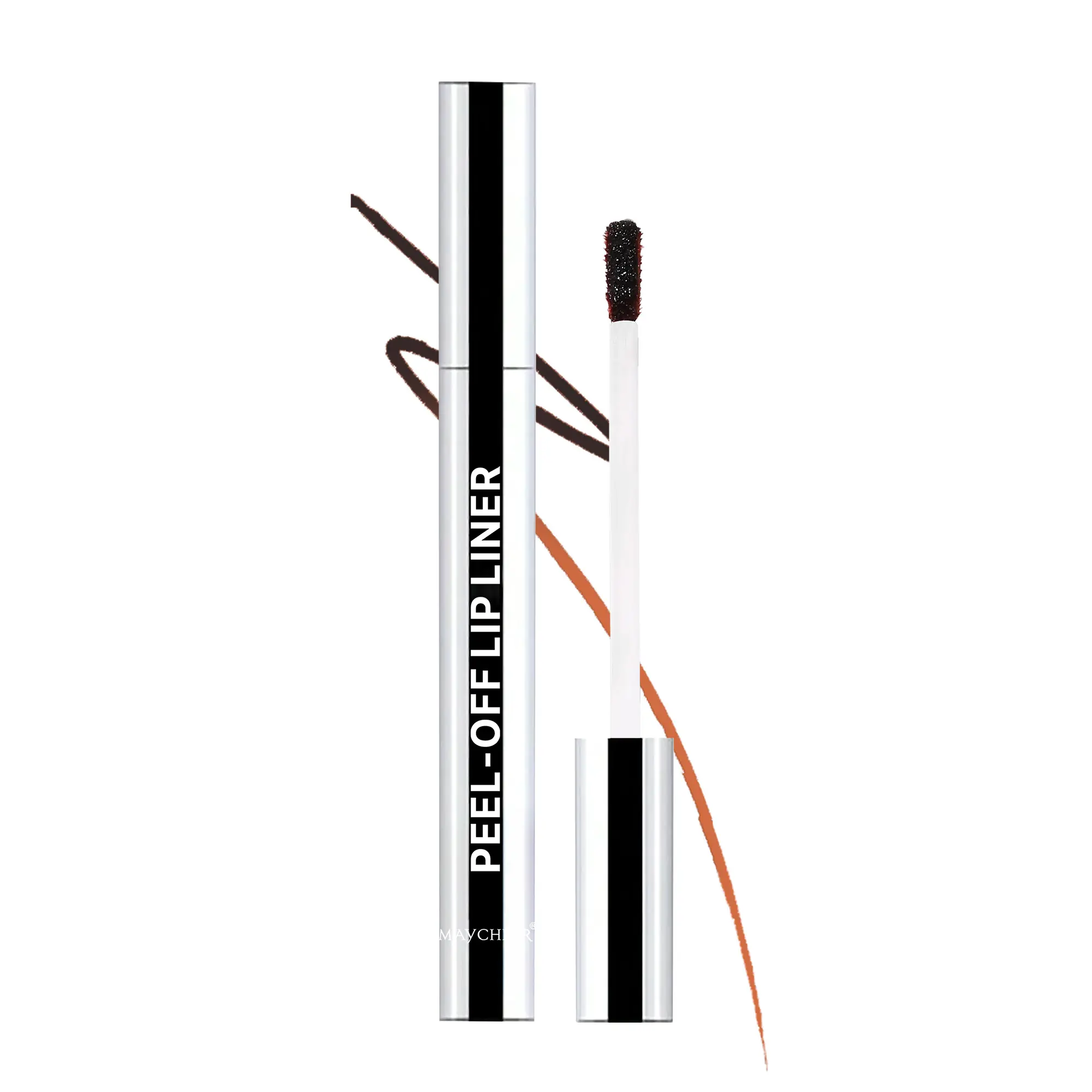 Long-Lasting Natural & Gloss, Waterproof Transferproof High Coverage, Instant Color, Lip Stain Liner, Liquid Lip Liner, Available in Coffee Cacao Nude Shades