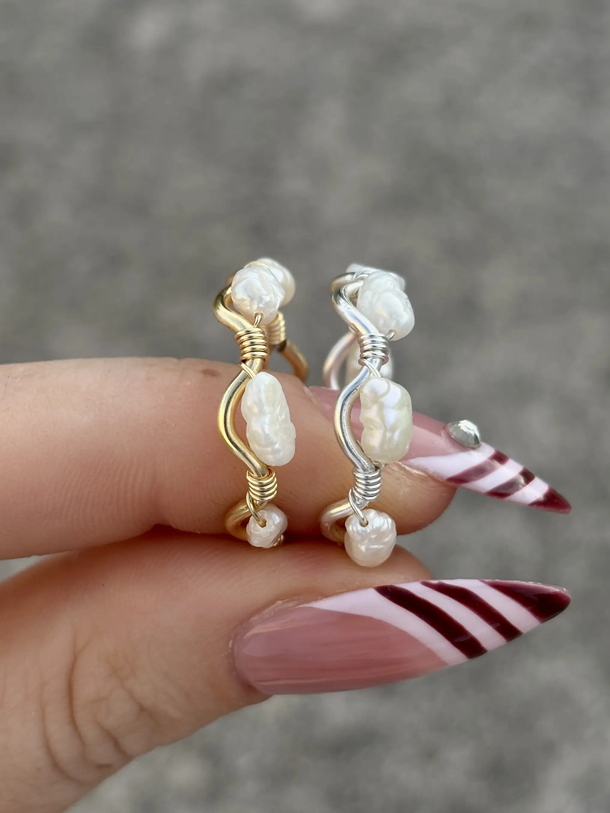 Adjustable Freshwater Pearl Ring