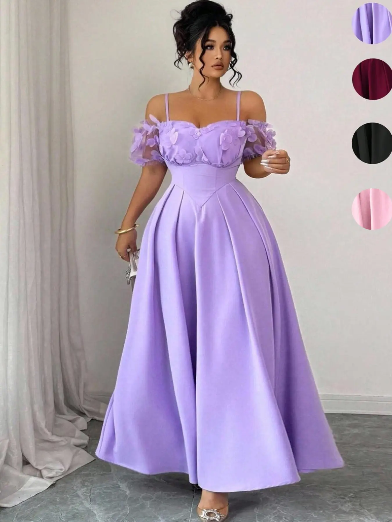 green dress pink accessories Feeling Your Best Green & Pink Heart Dress – Shop the Mint main image 0