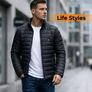 Boldstep Essentials Lightweight Quilted Puffer Jacket Unisex - Stylish & Comfortable Outerwear for Everyday Wear Coats