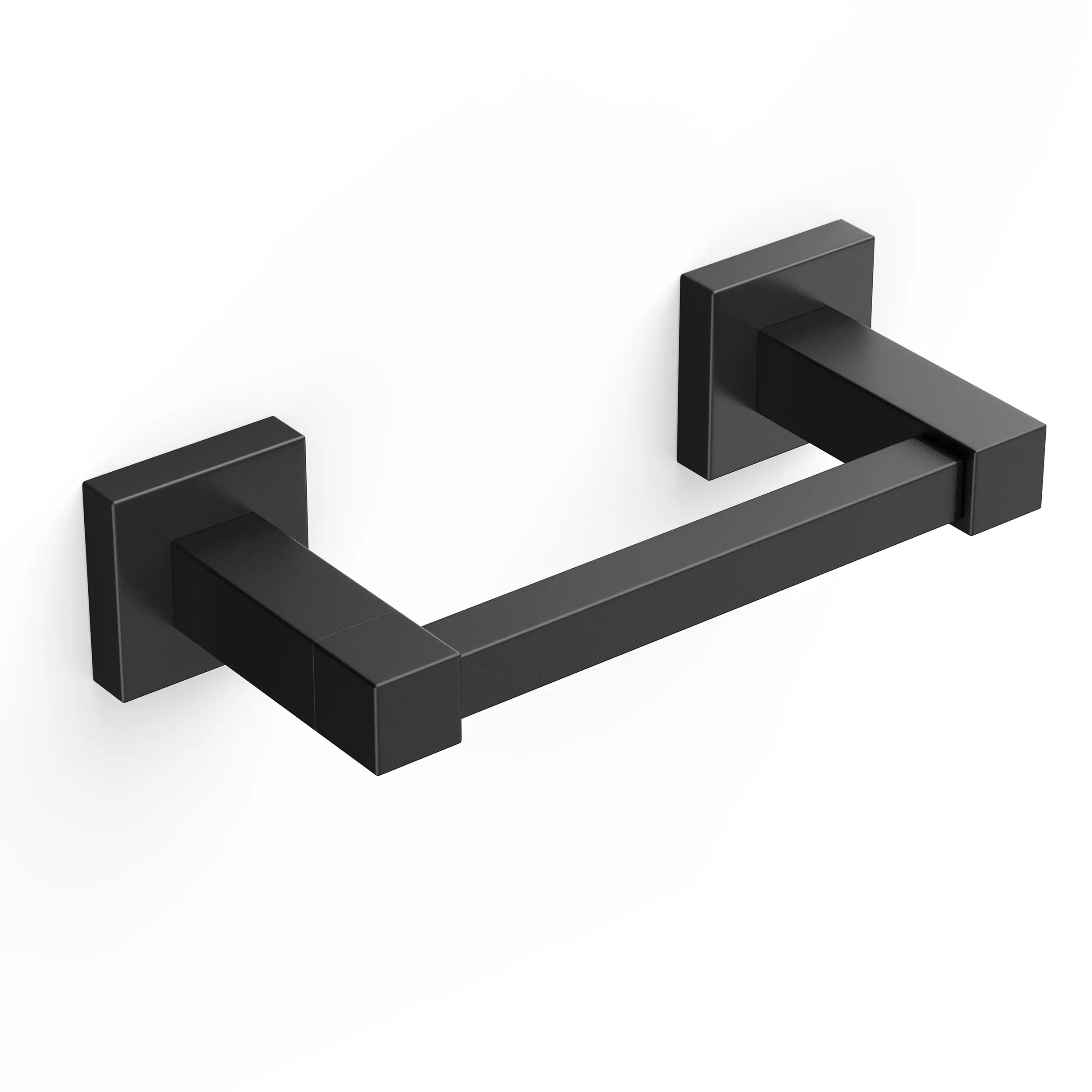 FORIOUS Toilet Paper Holder Wall Mount Square, SUS 304 Stainless Steel Bathroom Toilet Paper Holder for Bathroom Cabinet black toilet backtoschool