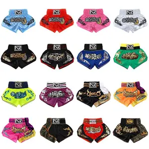 ThaiMuayThaiUFCTrainingFightSandaSummerTrainingBoxingShortsMMAFightingShortsinStockWholesale