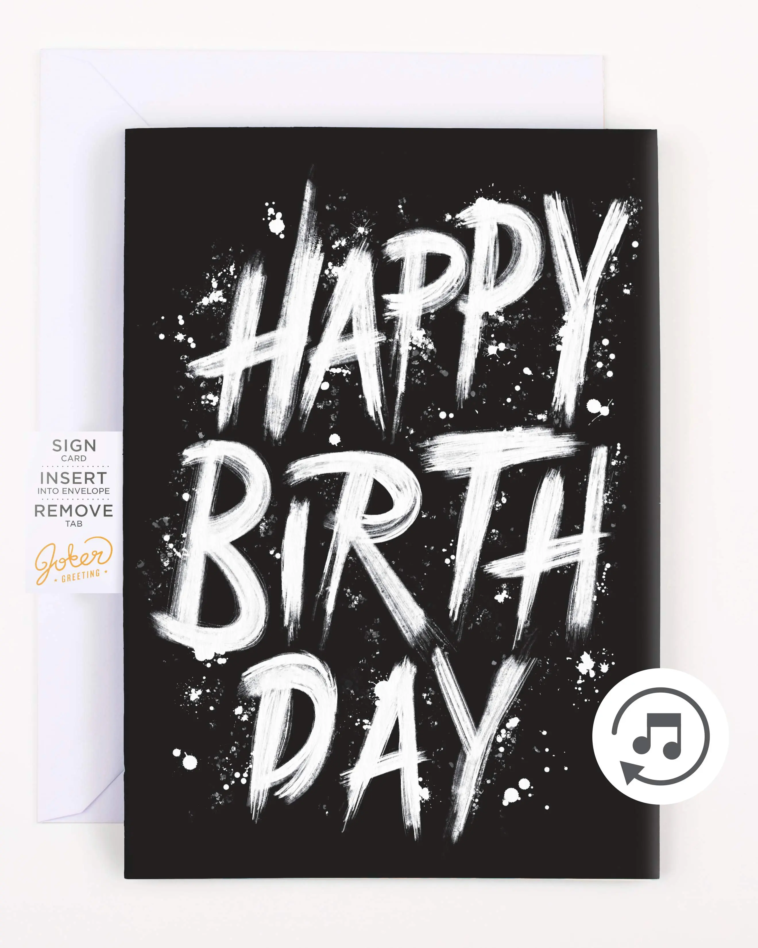 Endless Screamer Birthday Card, Glitter Trap Design, Every 30s Repeating Scream Feature - Office Stationery Greeting Card for Birthday Celebrations