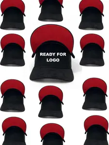 Blank SUEDE Custom Ready for LOGO/ Listo para LOGO Snapback Hat/Gorra Snapback Gamuza - Hats Black Cap