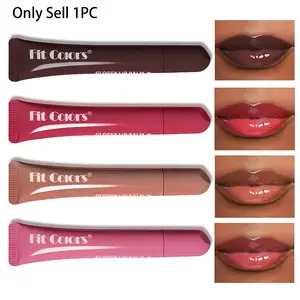 Moisturizing, Hydrating and long-lasting Glossy mirror lip gloss with silky smooth color rendering, easy to apply natural lip makeup Lip Moisturizer Gloss