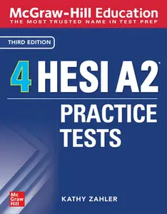 USED-McGraw-Hill Education 4 Hesi A2 Practice Tests, Third Edition by Zahler, Kathy (Paperback)