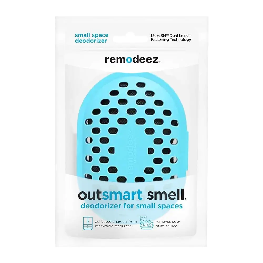 Remodeez Deodorizer and Odor Eliminator, Made From Natural Renewable Coconut Shell Charcoal, Natural Air Fresheners, Moisture & Odor Absorber for Home and Small Spaces