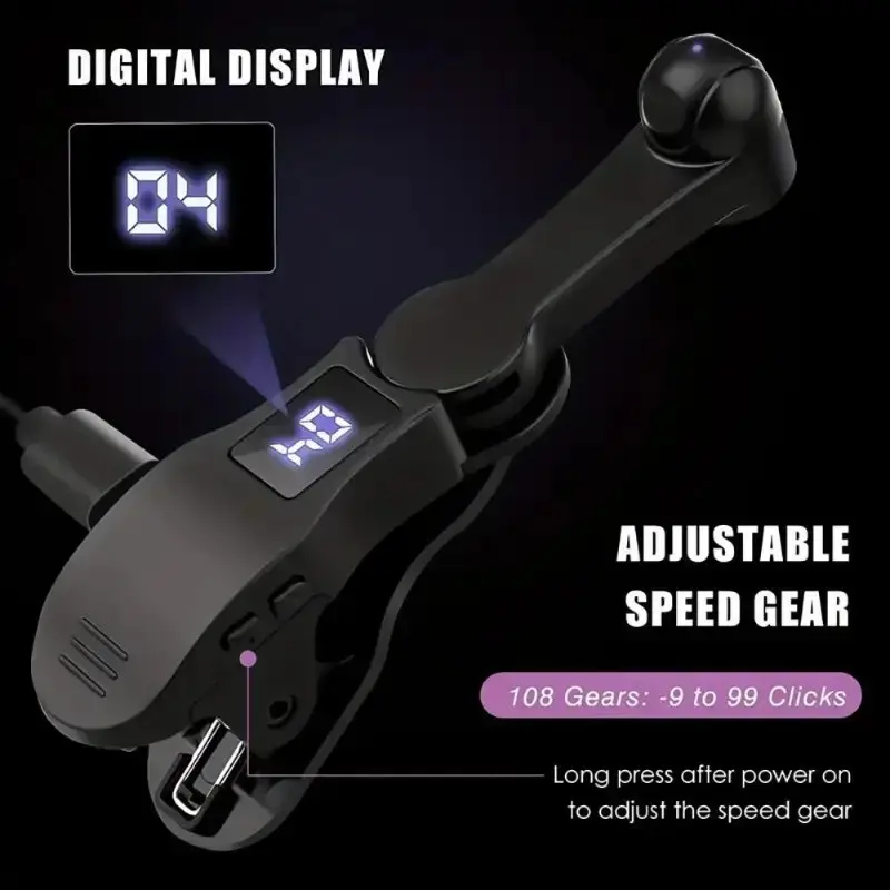 Smartphone Auto Clicker, iPhone Speed Clicker, iPad APP Fast Click Simulation, Continuous Tap (douyin), Live Like, Instant Deals, Plug-And-Play, Cellphone Accessories ()