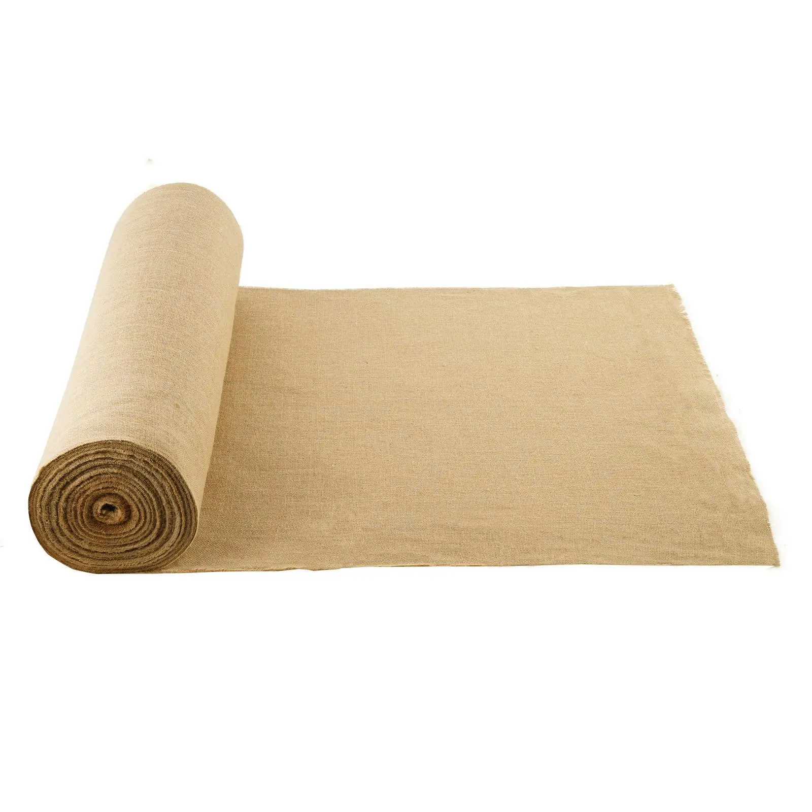 【summerfinds】VEVOR Burlap Fabric Roll, 36” x 150 ft & 50 x 50 High Density Wide Natural Burlap Fabric Rolls, Jute Fabric Burlap Tree Wrap Roll, for Decor, Crafts, Wedding, Gardening, Plant & Tree Winter Covering
