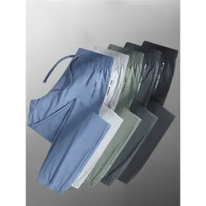 5pcs ComfortFit Women's Joggers - Ultra-Breathable, Drawstring Waist, Zip Pockets, Stretchy Nylon Blend for Summer Sports, Travel, and Active Lifestyle - for Outdoor Enthusiasts