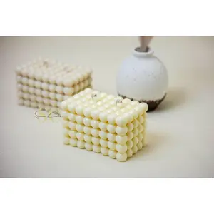 Luxury Bubble cube Candles, Natural Soy wax, Coconut Soy Wax, Gender reveal, Birthday, wedding.