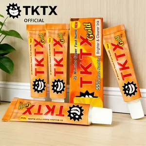 T-K-T-X Tattoo Numbing Cream  - 55% International - Pain Free Tattoos - Effective Numbing Formula for No-Distraction Tattoos.