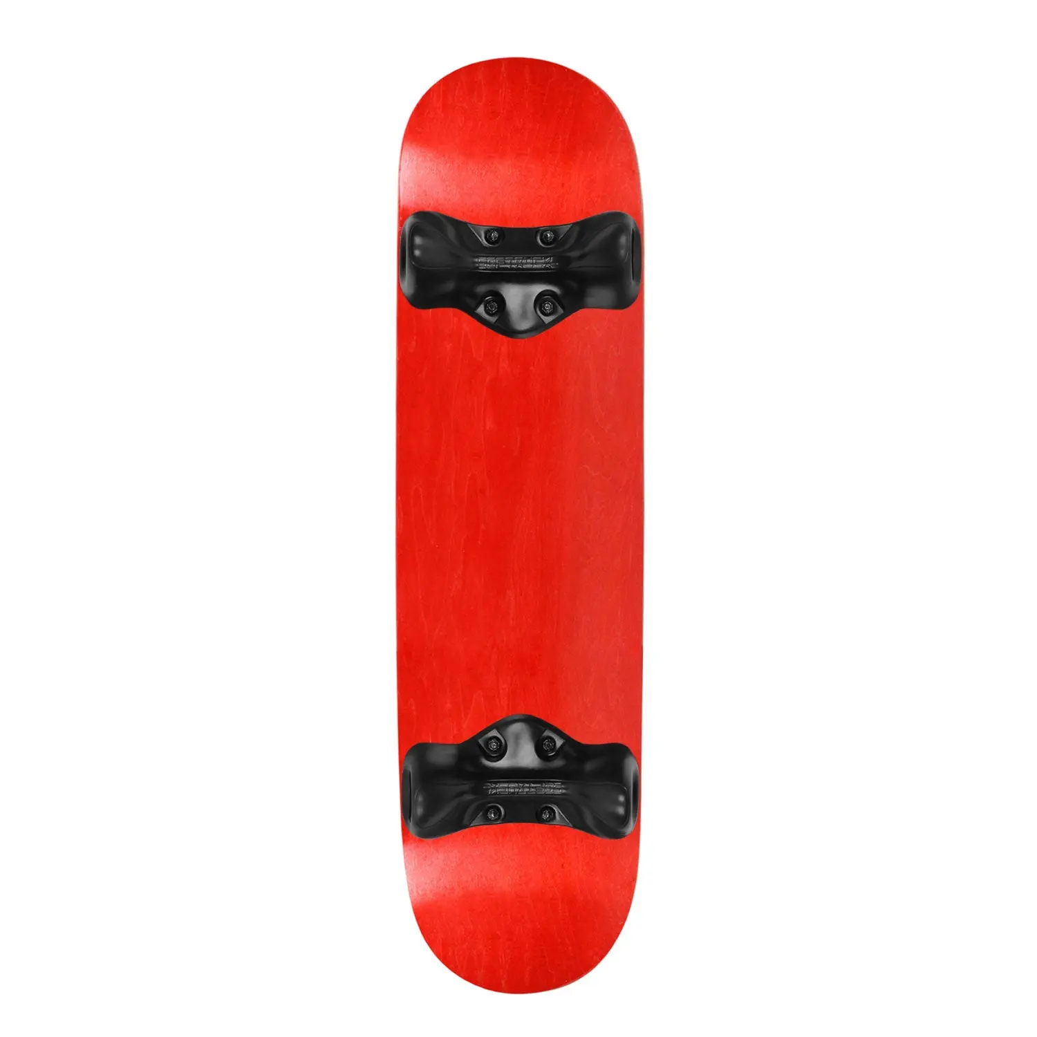 Softrucks Practice Complete - 8.0" Stained Red Deck / Black Trucks