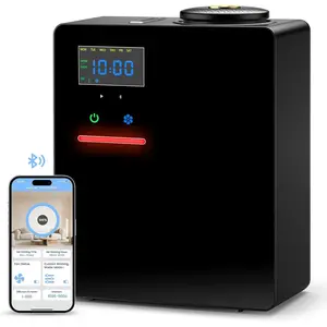 XEITIN Waterless Essential Oil Diffuser 5000 Sq.Ft Coverage for Large Home, Hotel, or Office, 200ml Cold Air Scent Diffuser Machine with Bluetooth App Control, Quiet No-Heat HVAC Fragrance Diffuser