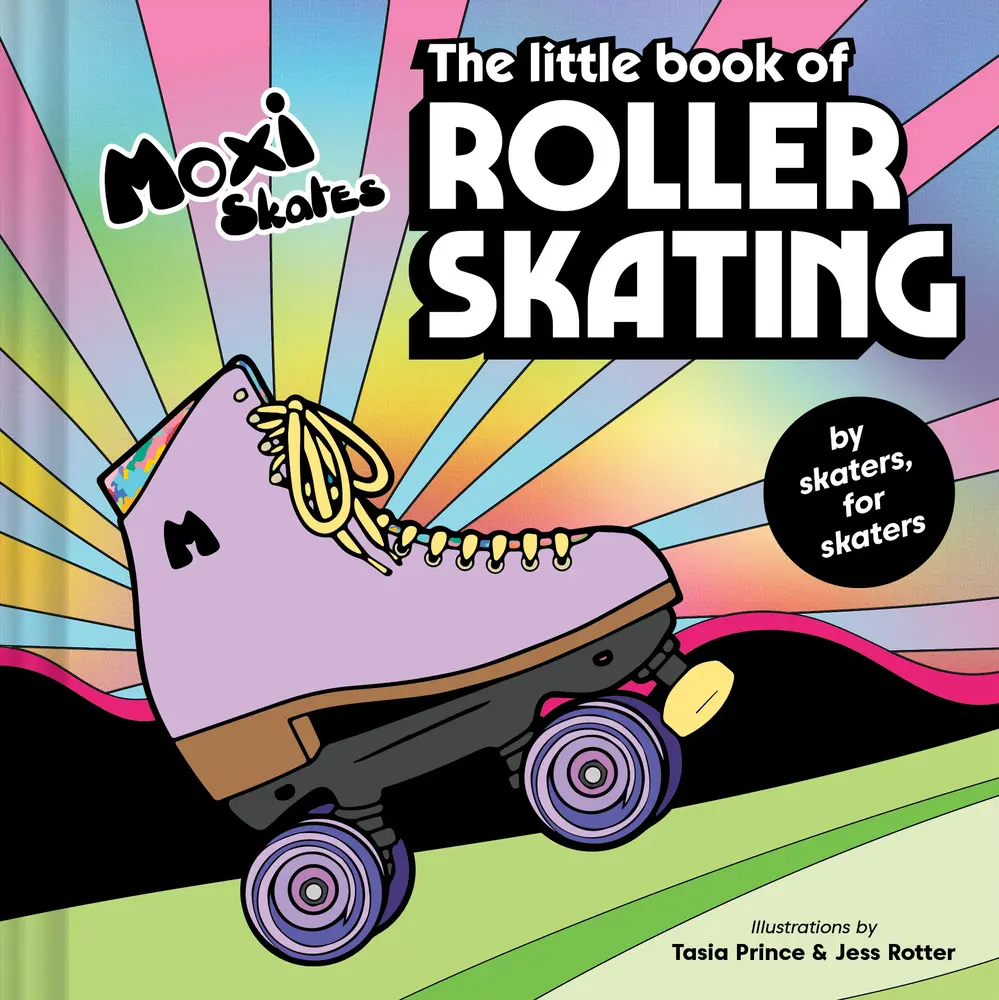 USED Book - The Little Book of Roller Skating by Moxi Roller Skates (Hardcover) - english