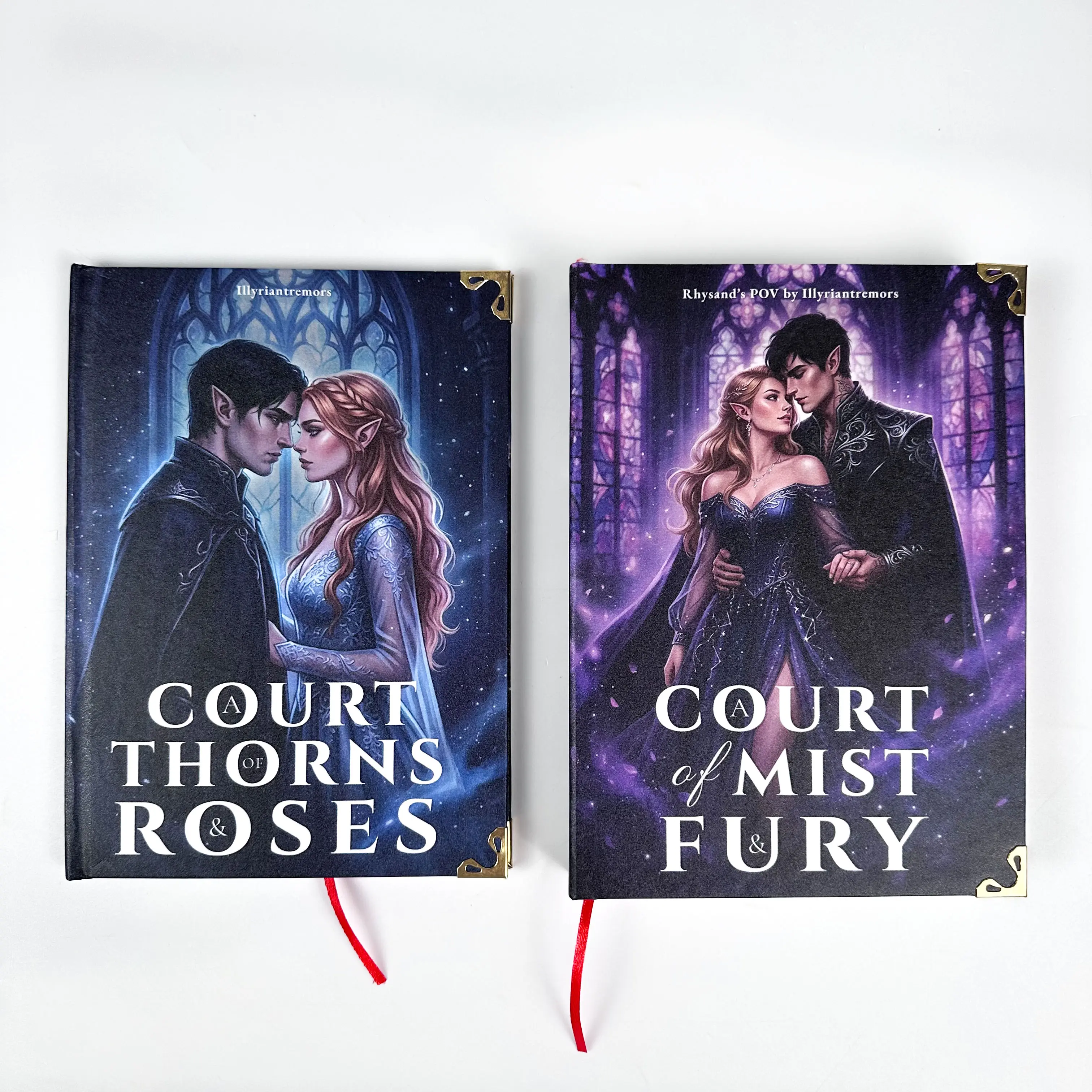 ACOTAR & ACOMAF Rhysand’s POV Hardcover 2-Book Set – Special Edition Fantasy Romance Collector Books for Bookshelf