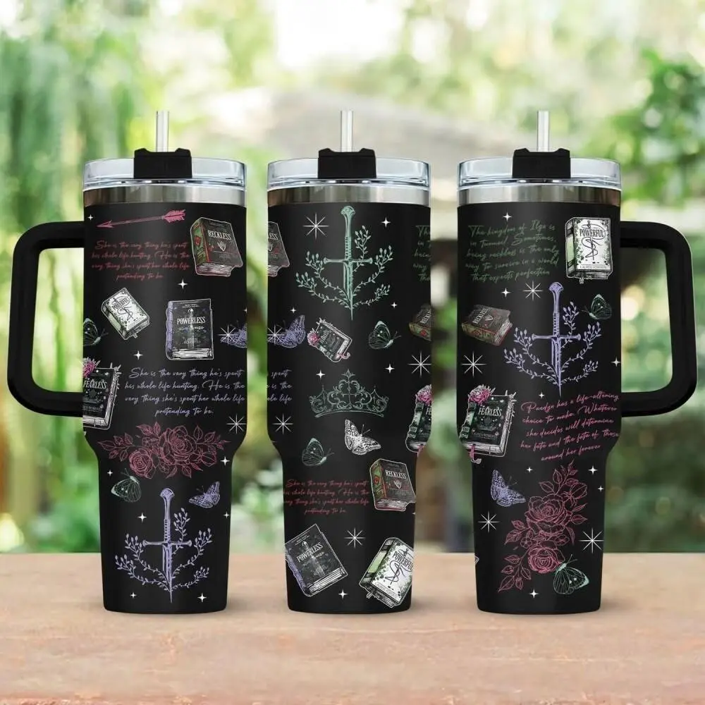 Kai Azer I Love You In Powerless Tumbler, Powerless Bookish Tumbler, Kai Azer Tumbler, Booktok Merch, Reckless Book Tumbler