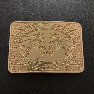Gold Horses buckle