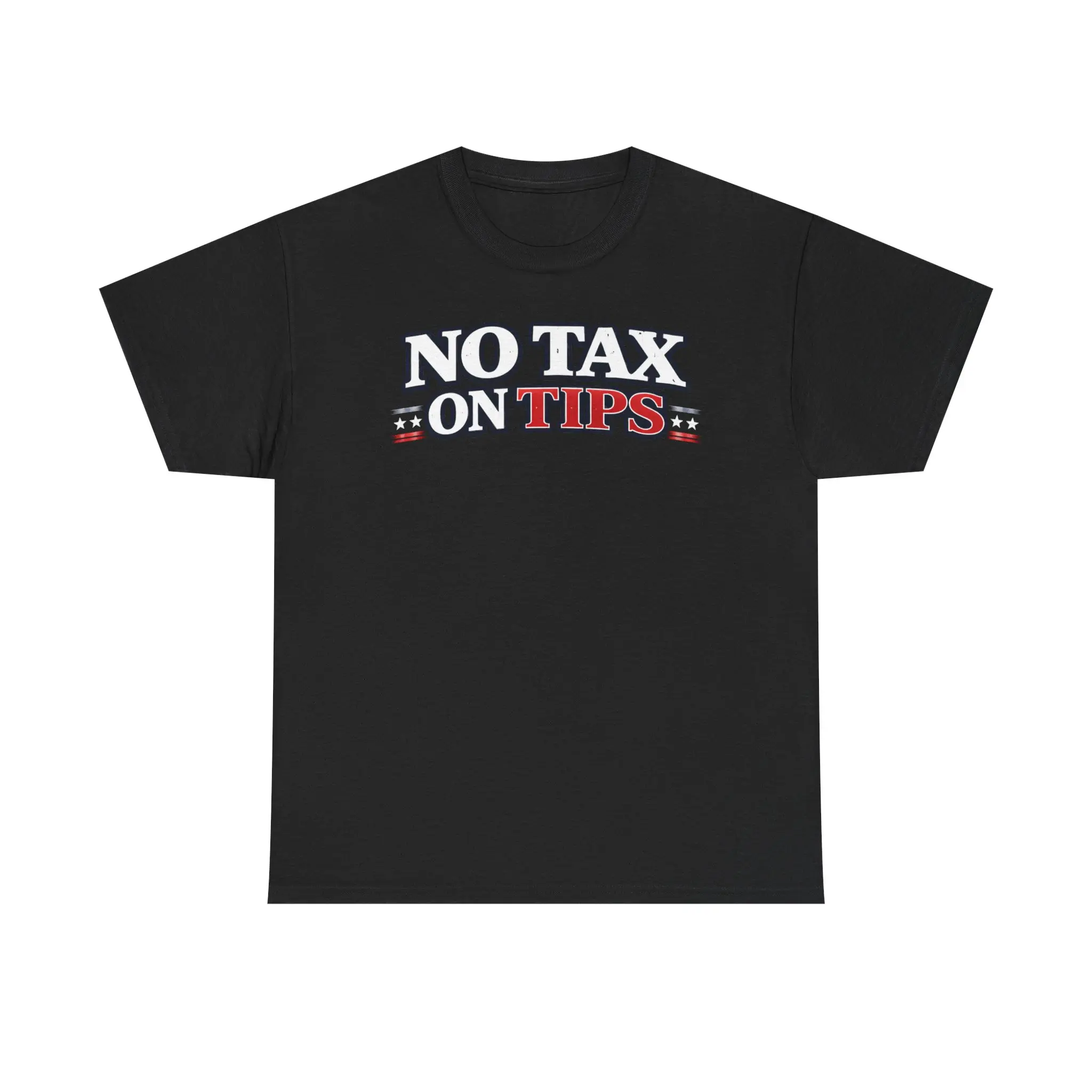 No Tax on Tips T-Shirt | Tip Jar, American Flag, Patriotic Server Shirt, Republican