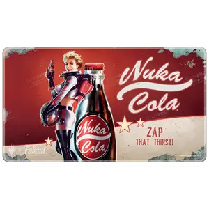 Fallout® Nuka-Cola Pinup HOLOFOIL® Standard Gaming Playmat for Magic: The Gathering