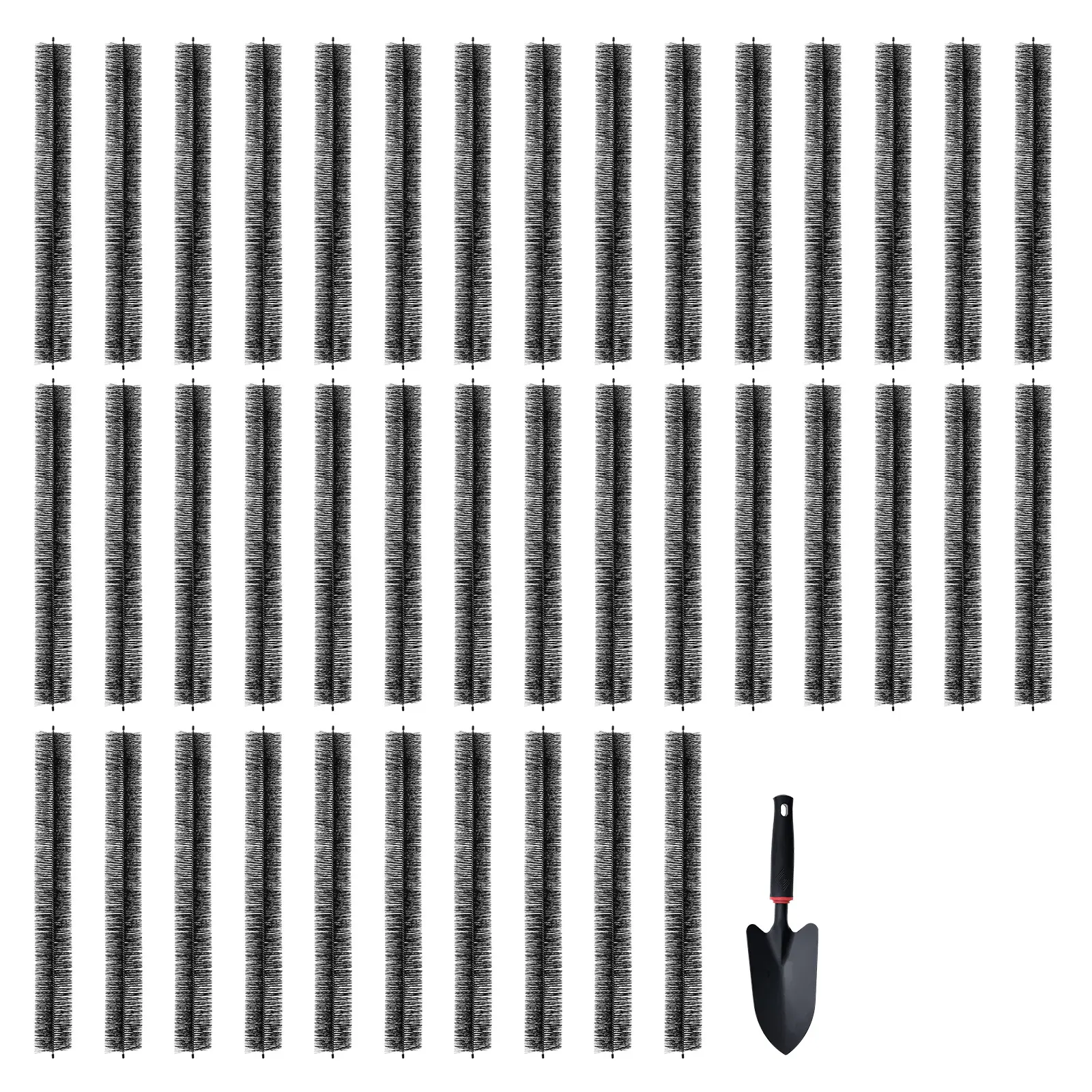 【Summerfinds】VEVOR Gutter Brush 120 Feet Total Length 4.33 inch Diameter Gutter Cleaning ToolsGround-Level Gutter Brush Leaf Guard for 5 Inch GuttersEasily Clear roof Leaves and Debris40 Pack Steel Cleaner