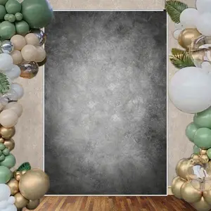 1PC Reusable Vintage Distressed Gray 2D Flat Photography Backdrop Cloth - Home & Festive Party Supply, Photobooth Prop, Children's Photo Shooting Background
