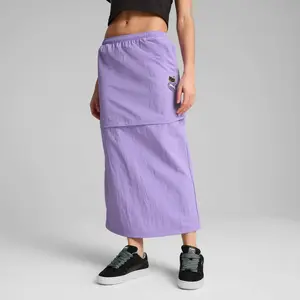 Hello Kitty x PUMA Woven Convertible Maxi Skirt (Lavender Alert)