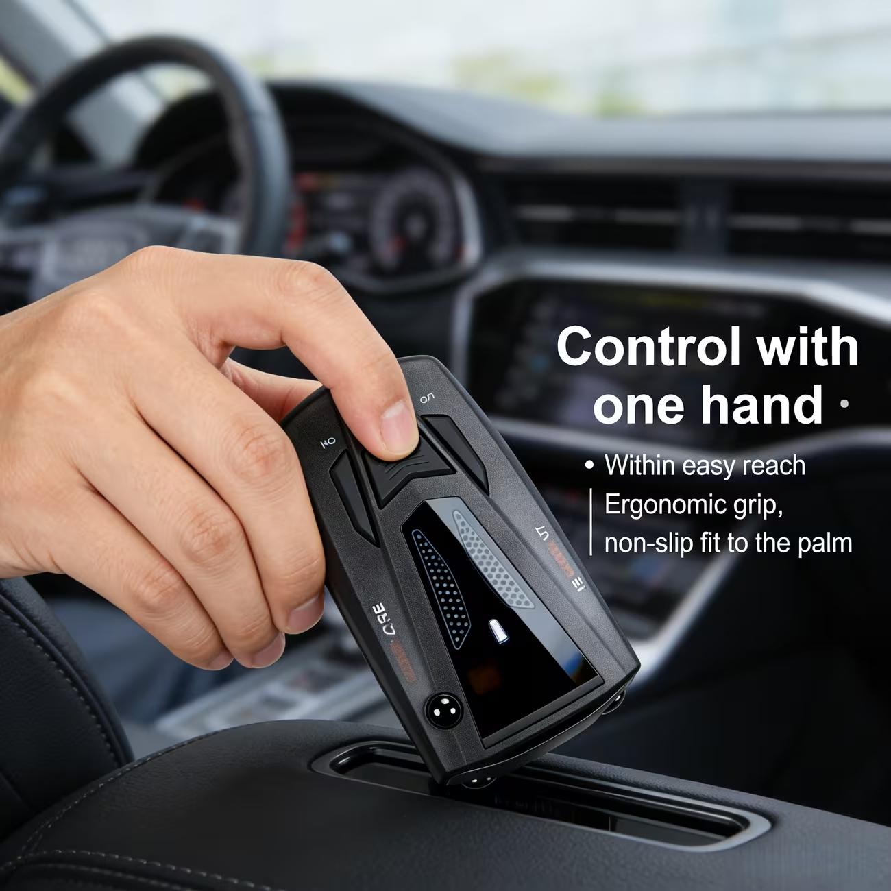 Your Personal Driving Reminder – Voice Alert & LED Readout, Switch Between City/Highway Modes, Instant Setup for Any Car, Truck, SUV