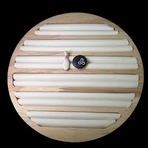 Bowling Ball & Pin Stud Polymer Clay Earrings