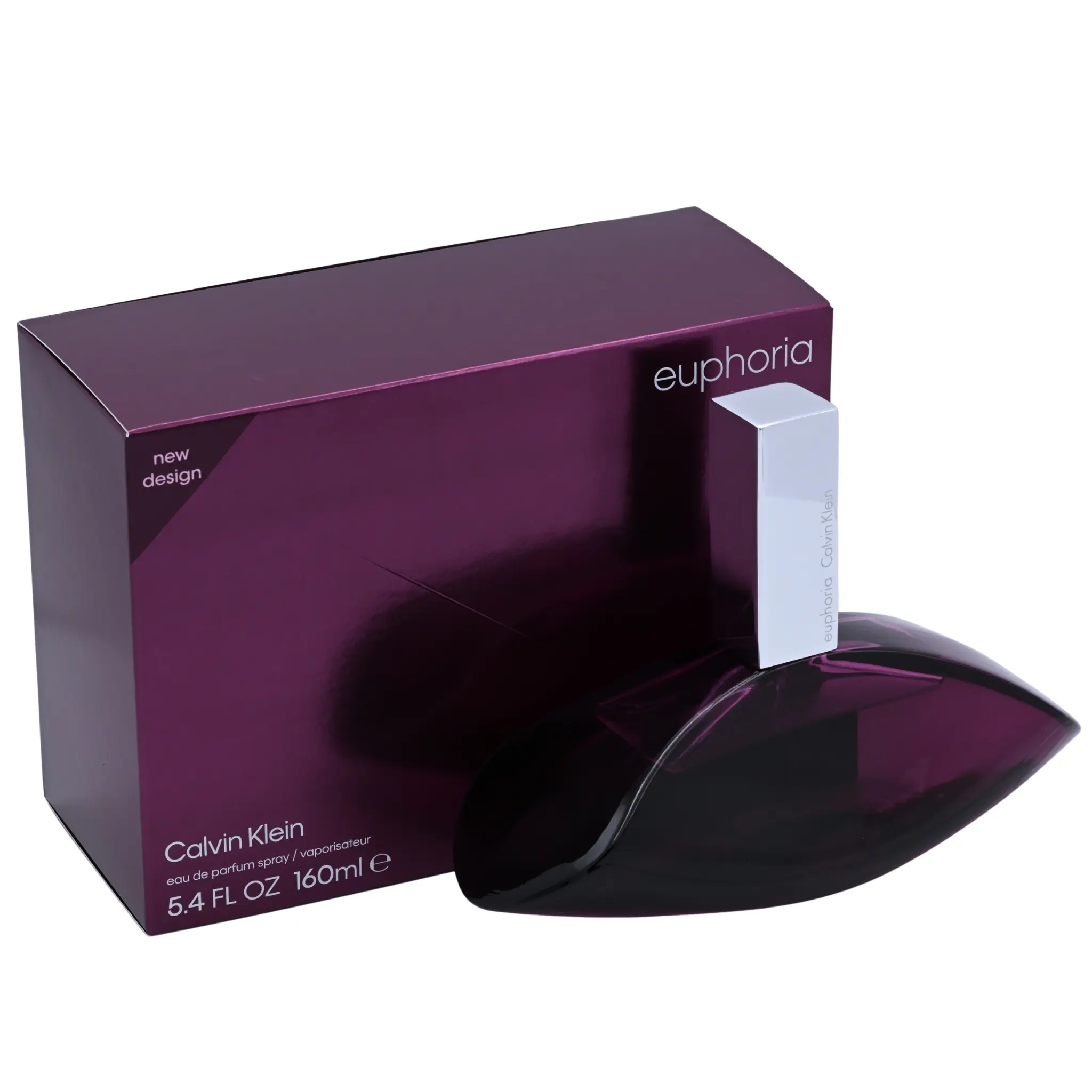 Calvin Klein Euphoria Women's EDP Perfume Spray - 5.4 fl oz Mysterious Exotic Floral-Amber Scented Perfume, New Box Pack, Floral Scented Perfume