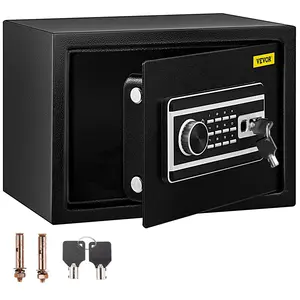 Fingerprint Safe Deposit Box - Digital Electronic Security Safe 0.8-2.1 Cu Ft