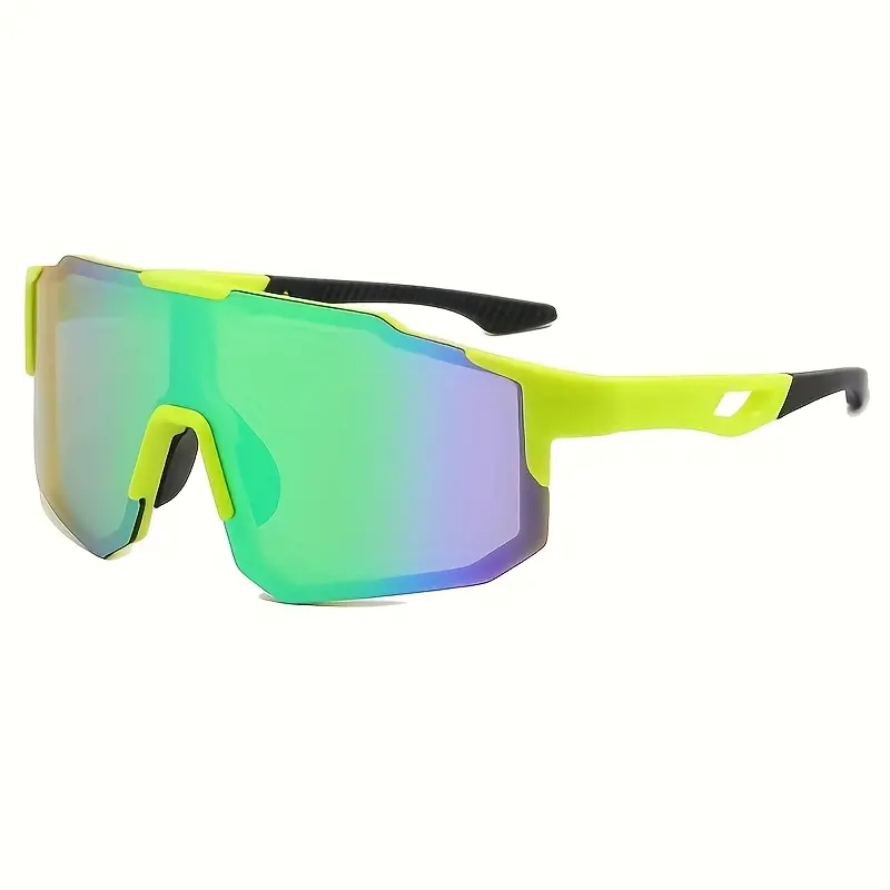 Unisex Oversized PC Colored Sports Eyeglass Frames - Athleisure, Modern, Over-the-Glasses Sports Eyewear, Ideal for Gym Workouts, Athleisure Sports Eyewear